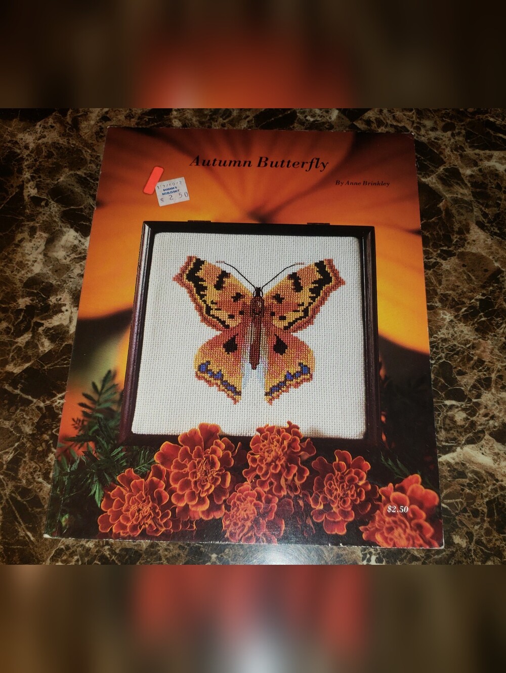 Butterfly Cross-Stitch Lot Of Six (6) - Picture 8 of 13